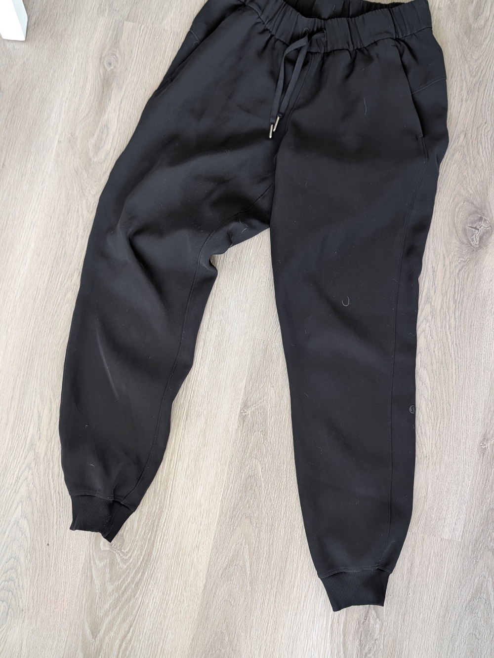 lululemon athletica Black Drawstring Joggers with Elastic Waist